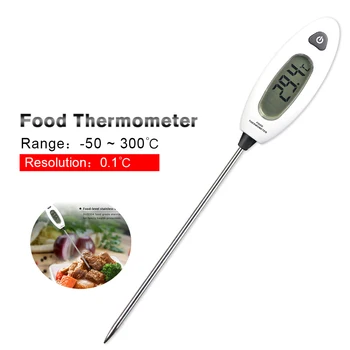 Высококачественный термометр для мяса, Кухонный цифровой зонд для приготовления пищи, Электронные инструменты для приготовления барбекю, измеритель температуры с батареей
