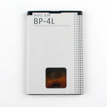 Оригинальный аккумулятор для телефона BP-4L для Nokia E61i E63 E90 E95 E71 6650F N97 N810 E72 E52 BP4L 1500 мАч