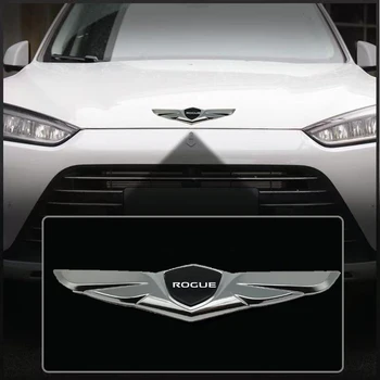 Модификация автомобиля автомобильные наклейки 3D металлический значок наклейка на капот высококачественные декоративные наклейки для NISSAN Rogue с логотипом автомобильные аксессуары