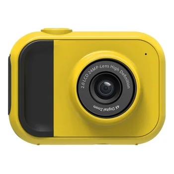 Новая Детская фотокамера Full HD 1080P, Портативная цифровая видеокамера с 4-кратным зумом, Детская камера, Водонепроницаемая для ребенка